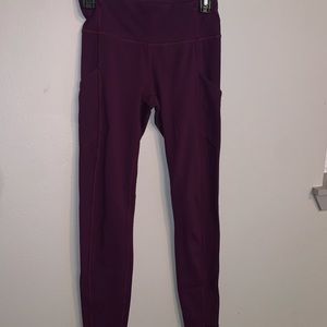 Lululemon leggings purple size 4